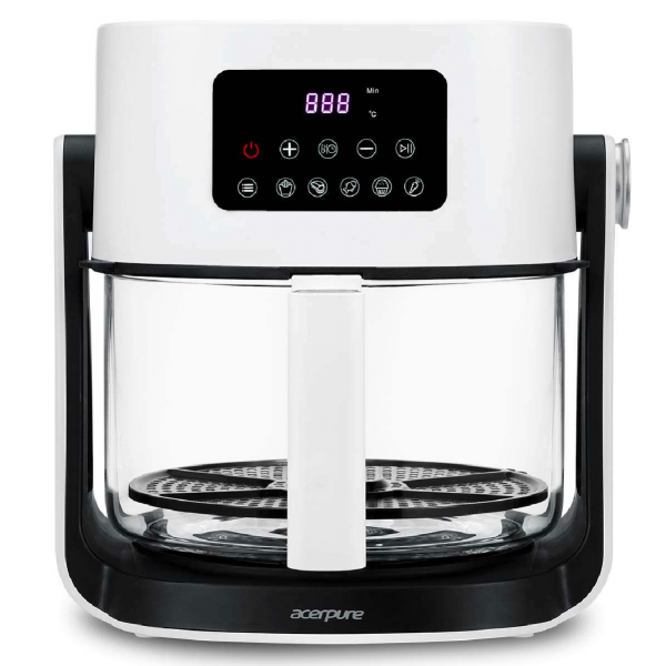 Acer KF754-7AB Acerpure Chef 二合一翻轉空氣炸鍋 (岩鹽白)